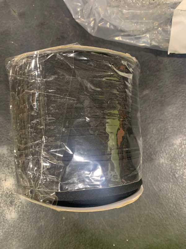 Photo 1 of Tewadoo Bias Tape Double Fold 1 Inch Extra Wide - Black 55 Yards Polyester Binding Tape for Sewing, Quilt Binding, Hemming, Seaming and Fabric Piping