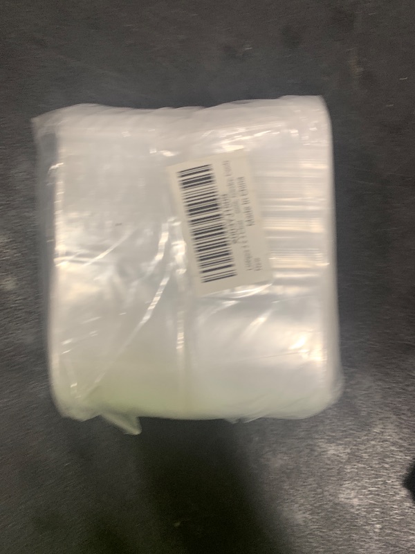 Photo 1 of 1200pcs 2 x 3 Clear Zip Bag, Small Plastic Jewelry Bags, 2 mil Thick Small Baggies, Resealable Zipper Bag, Storage Baggies for Daily Vitamin, Jewelry, Candy