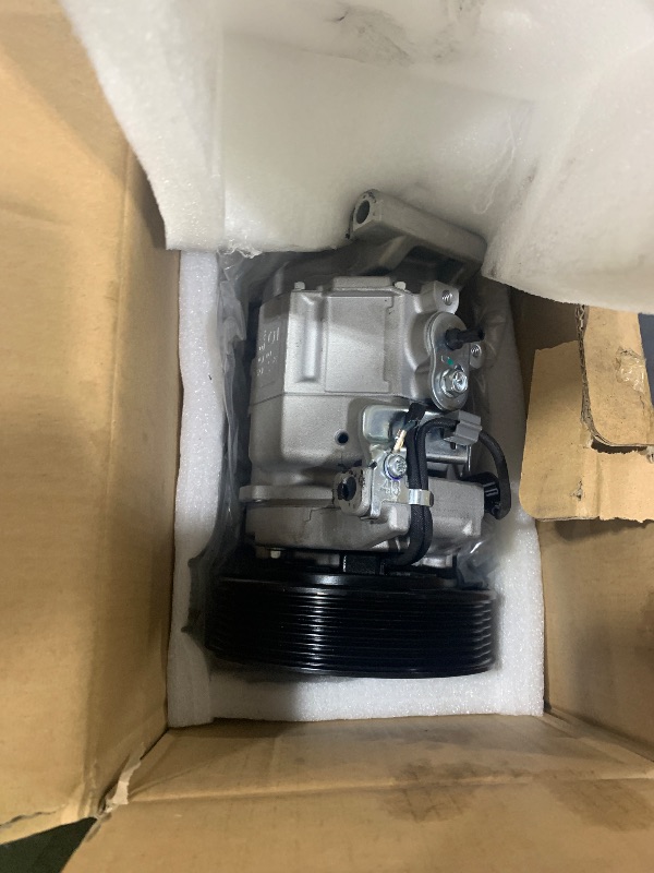 Photo 1 of HAYIAUTO Car A/C Compressor Fit for 2008-2012 for Honda Accord 2012-2015 Crosstour 2.4L Automotive Replacement AC Compressor 38810-R40A01 A/C Compressor for Car CO 11224C