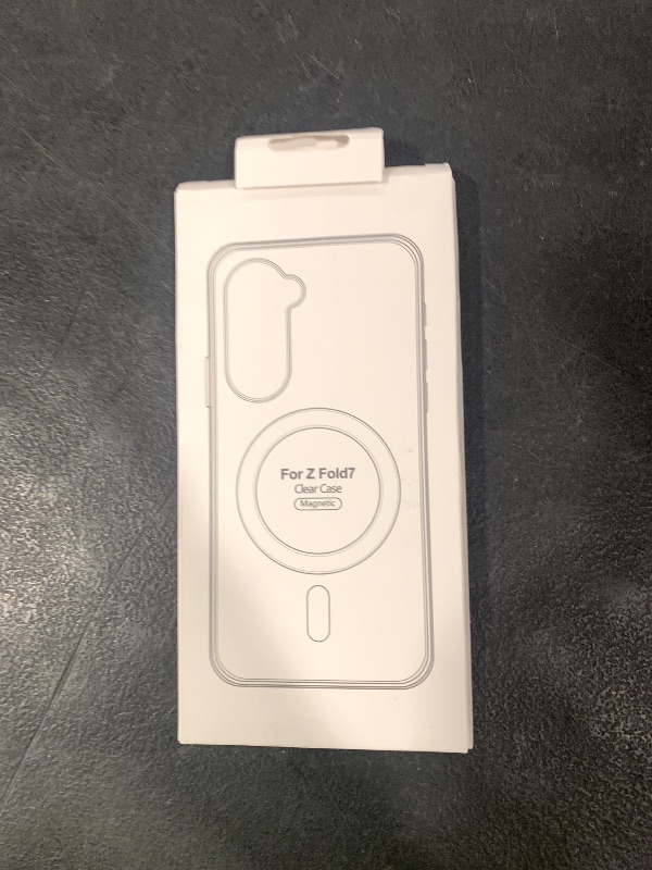Photo 1 of AICase for Samsung Galaxy Z Fold 7 Clear Case,Compatible with MagSafe Transparent Shockproof Protection Yellowing Resistant Magnetic Phone Case for Samsung Galaxy Z Fold 7 2024 5G