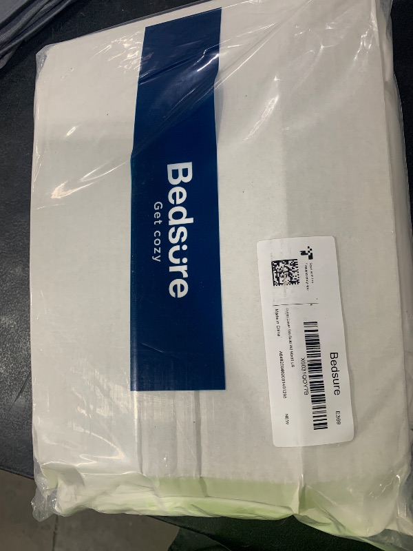 Photo 1 of Bedsure White Duvet Cover Queen Size - Soft Double Brushed Bedding Set for Kids & Adults, Zipper Closure, 3 Pieces, Includes 1 Duvet Cover (90"x90") & 2 Pillow Shams, NO Comforter