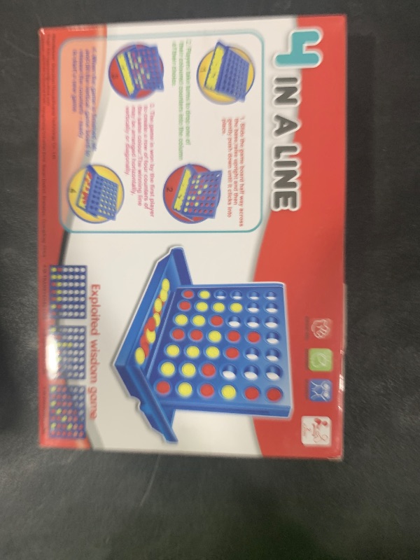 Photo 1 of Pup Go Standard Size 4 in a Row Game for Kids Ages 3+, Classic Family Board Game for Kids & Adults, Perfect Educational Toy for Boys Girls, Portable 2-Player Strategy Games, 6 Spare Discs Included