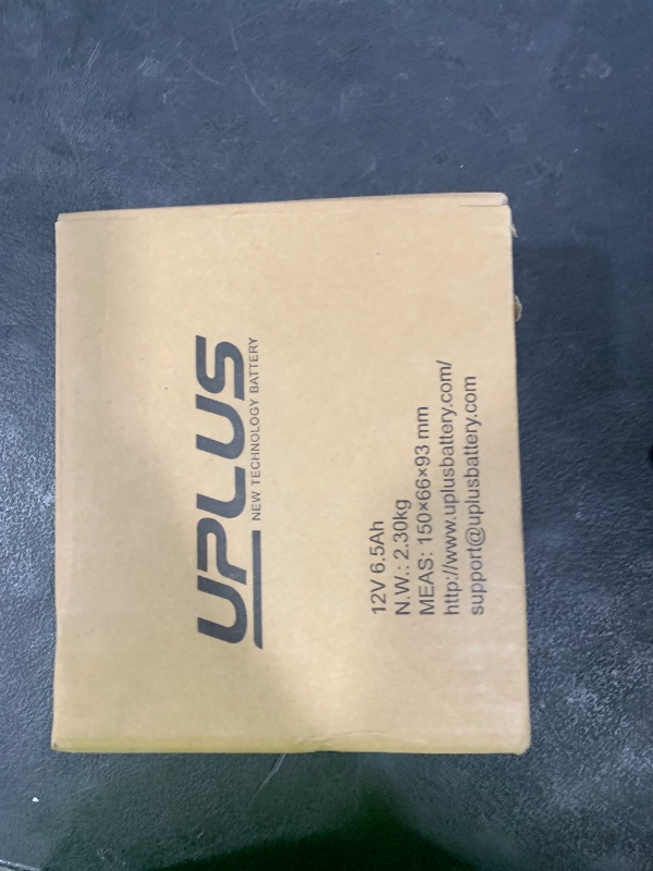 Photo 1 of YT7B-BS UPLUS Motorcycle Battery EB7B-4 ATV Scooter ATV AGM Battery Maintenance Free Compatible with Yamaha CAN-AM Ducati Kawasaki Suzuki Triumph