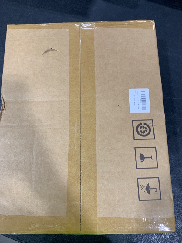 Photo 1 of Vantic C Shaped End Table, Small Side Table for Couch and Recliner, Slide Under Sofa Tray Desk with Storage Bag for Living Room and Bedroom, Greige