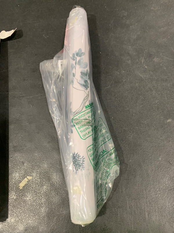 Photo 1 of VOLEAAR Tree Peel and Stick Wallpaper, Chinoiserie Nature Ink Painting Leaf Floral Removable Wallpaper for Living Room Bathroom Cabinet Stair, Boho Contact Paper Mural Wall Decor Teal 17.5In x 118In