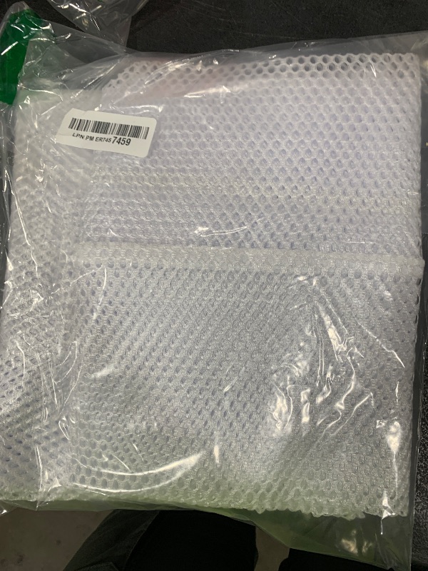 Photo 1 of 3Pcs Mesh Laundry Bags Washing Machine Mesh Wash Bags Jumbo for Delicates Clothes,Bed Linen,Toys with Drawstring Closure Sturdy(3 XXLarge 28 x 26 Inches)