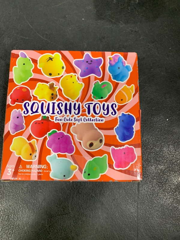 Photo 1 of nobasco Squishies, 26 Pack Mochi Squishy Toys - Kawaii Cat Squishys Slow Rising Animals - Party Favors, Goodie Bag, Birthday Gifts, Mini Squishies Stress Reliever Toy