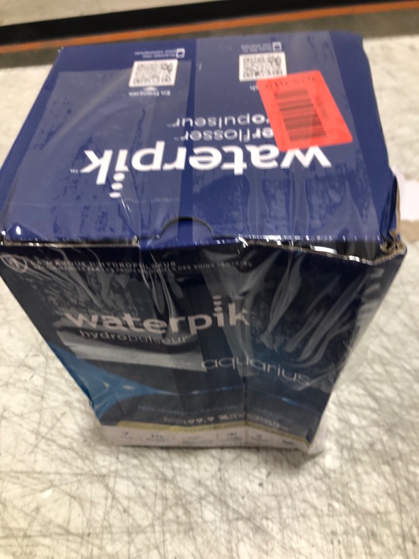 Photo 1 of Waterpik Aquarius Water Flosser For Teeth Cleaning, Gums, Braces, Dental Care, Electric Power With 10 Settings, 7 Tips For Multiple Users And Needs, ADA Accepted, Black WP-662, Packaging May Vary