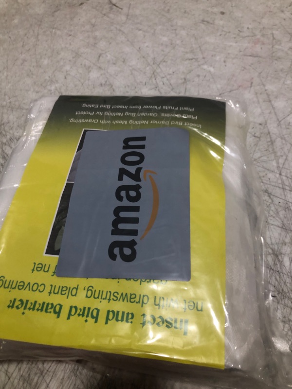 Photo 1 of 10'x10' Large Fruit Tree Netting Cover for Squirrels and Birds with Zipper, Fruit Tree Covers to Protect Fruit from for Fruit Trees (White)