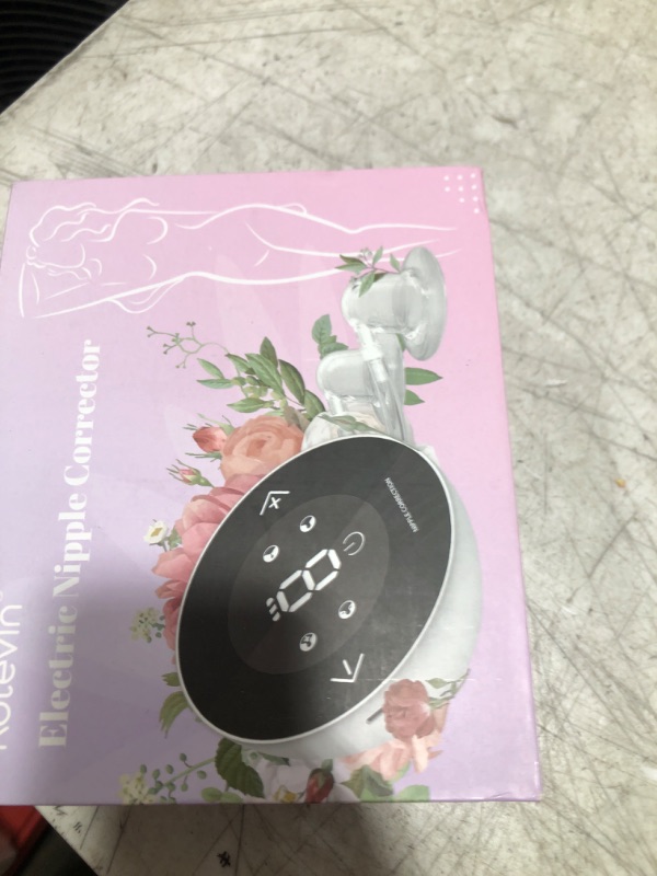 Photo 1 of Electric Nipple Corrector for Flat or Inverted Nipples, Portable Nipple Pump, Inverted Nipple Puller, Rechargeable Nipple Puller Sunken and Shy Nipples - 4PCS