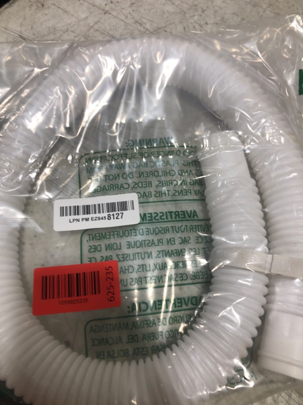 Photo 1 of 1-1/4 Inch x 3ft Replacement Pool Hose for Summer Waves Pool Skimmer, Pool Pump, Pool Filter, Swimming Pool Return Suction Hose (1 pack)