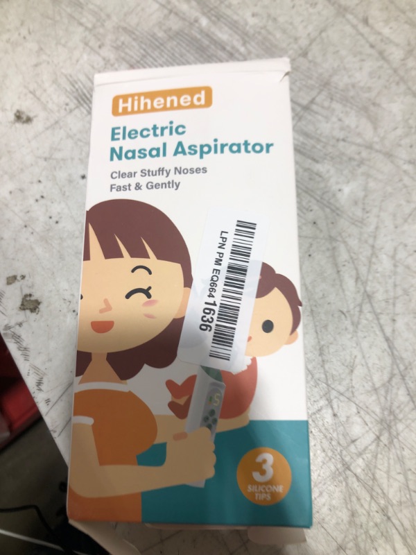 Photo 1 of Electric Nasal Aspirator for Baby, Nose Aspirator for Toddlers, Waterproof Baby Nose Sucker, Nose Cleaner with 3 Silicone Tips, Adjustable Suction Level, Music and Light Soothing Function,Green