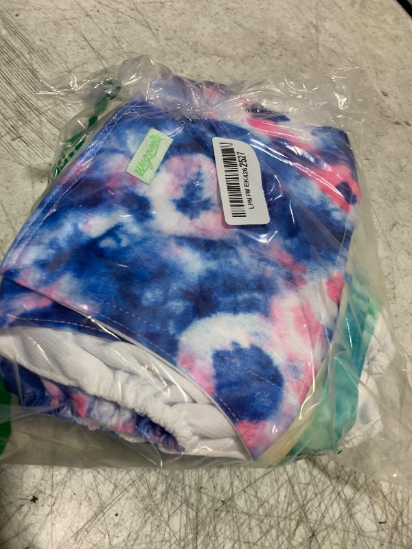 Photo 1 of wegreeco Washable Male Dog Belly Band (Stylish Pattern)- Pack of 3 - Washable Male Dog Belly Wrap, Dog Diapers Male (Tie-dye, Sky, X-Large)
