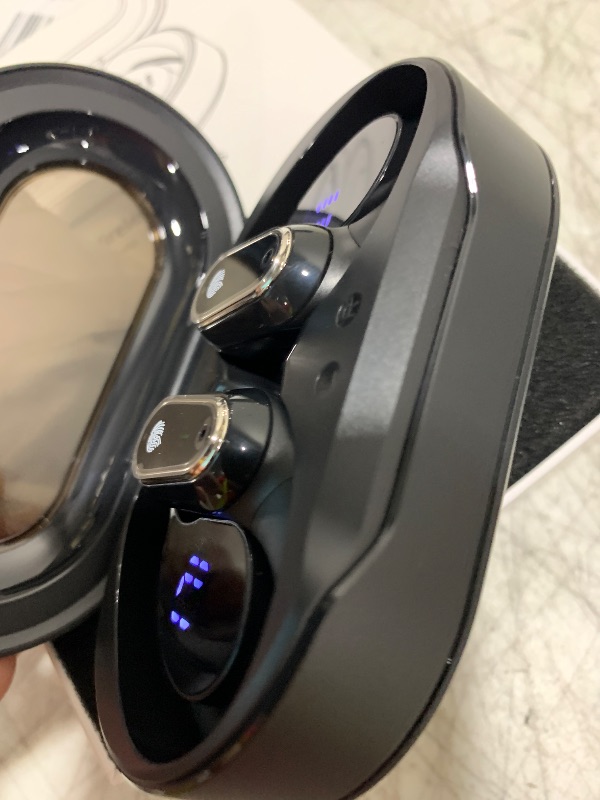Photo 1 of Wireless Earbuds, 2025 Bluetooth 5.4 Headphones Sport, 50Hrs HiFi Stereo Deep Bass Over-Ear buds with ENC Noise Cancelling Mic, IP7 Waterproof & LED Display Earphones with Earhooks for Workout/Running