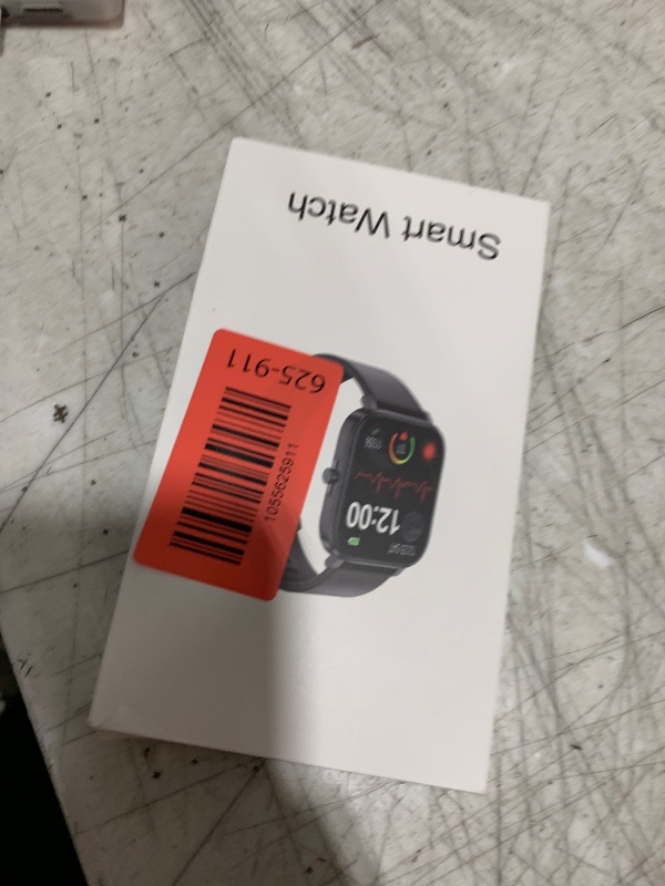 Photo 1 of Smart Watch for Men Women SmartWatch 1.83" for iPhone Samsung Android Phone Compatible, Fitness Tracker Watch with Pedometer, Heart Rate/Sleep Monitor, Blood Oxygen, IP68 Waterproof