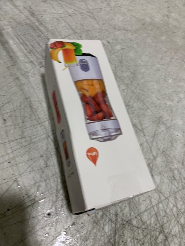 Photo 1 of ?Mulli Pro-Grade Personal Blender 18K RPM - USB-C Rechargeable Ice Crusher, Travel Blender for Gym Camping Baby Food, 13oz BPA-Free with Flip-Top Lid