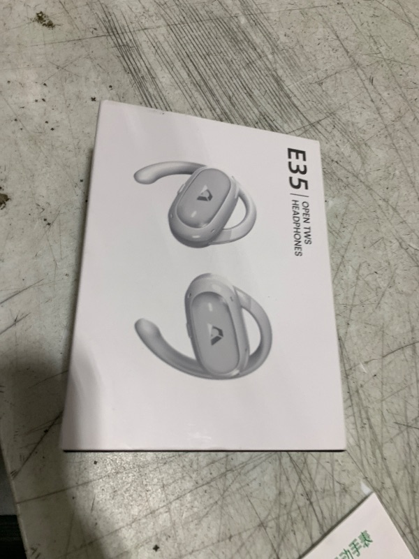 Photo 1 of 1Mii Open Ear Headphones, Wireless Sports Earbuds 60 Hours Long Playtime with Charging Case, Snug Fit Bluetooth Earbuds with Rotatable Ear Hooks, ENC Clear Calls Premium Sound IPX4 Waterproof ?Black?
