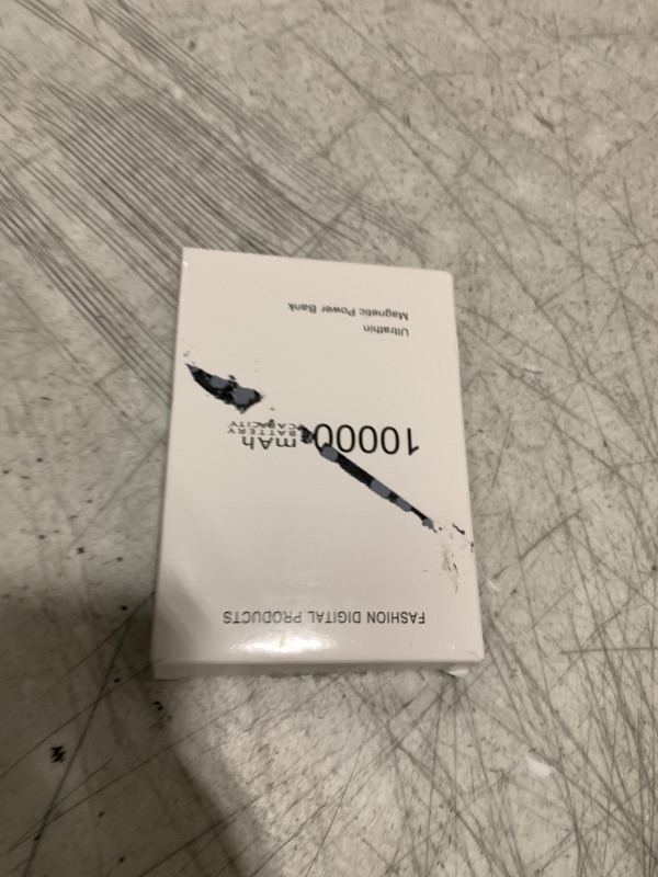 Photo 1 of Wireless Portable Charger, 10000mAh Magnetic Power Bank for Samsung Galaxy S25 Ultra S24 FE S23 S22 S21 S20 A16 A15 A55, iPhone 16 Pro Max 15 14 13 12, 20W Fast Charging Battery Pack with USB-C Cable