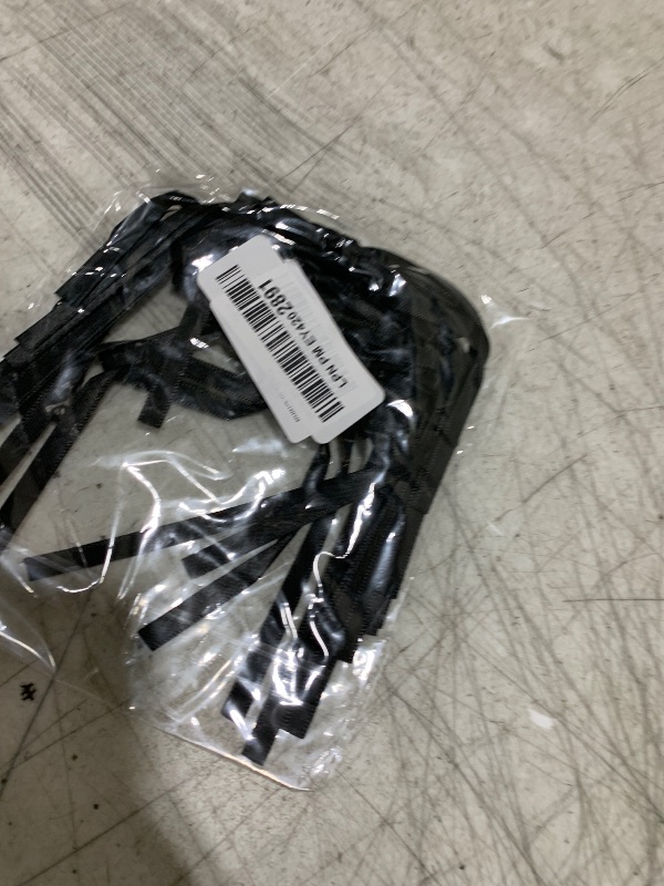 Photo 1 of 20 Pack Bow Cupcake Toppers Birthday Bowknot Ribbons Coquette Black Bow High Footed Cup Balloon Wall Party Decorations Bridal Cake Dessert Picks Baby Girl Boy Birthday Wedding Party Supplies black