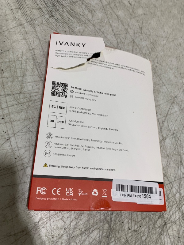 Photo 1 of IVANKY 8K DisplayPort Cable 1.4, VESA Certified DP Cable 6.6ft (8K@60Hz, 4K@144Hz, 2K@240Hz)HBR3 Support 32.4Gbps, HDR, HDCP 2.2, FreeSync G-Sync, Braided Display Port for Gaming Monitor, Graphics, PC
