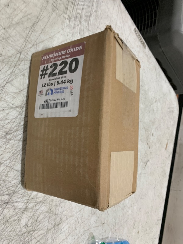 Photo 1 of Aluminum Oxide - 12 LBS - Sand Blasting Abrasive Media for Sandblasters, Sandblast Guns and Blast Cabinets (#220 (Extra Fine))