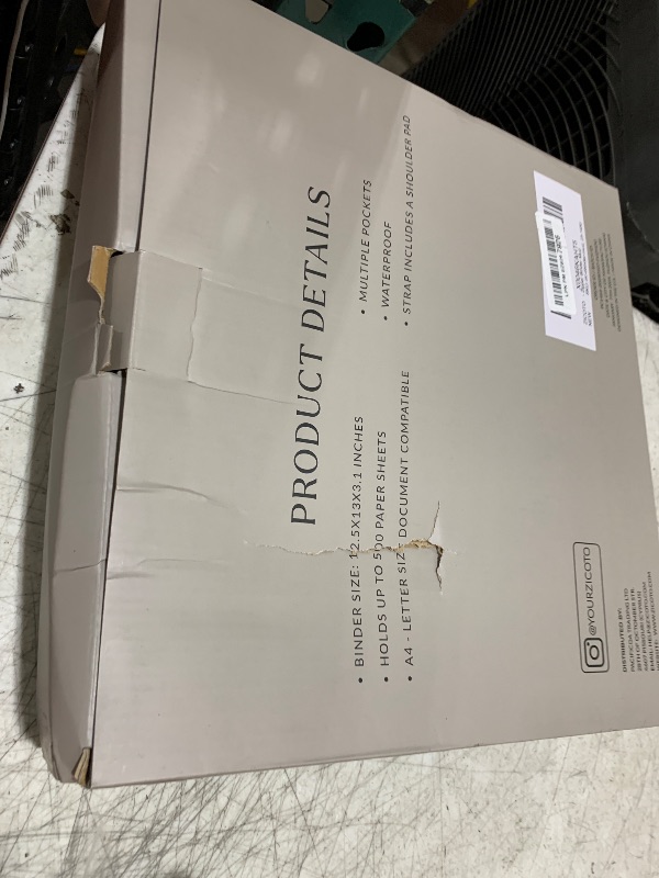 Photo 1 of Sturdy 3 Ring Zipper Binder With Shoulder Strap For School - Beautiful 2 Inch Zip Up Binder with Extra Pockets Holds 500 Sheets, Books & Laptop - Easy to Carry and Made Of Durable Premium Fabrics