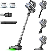 Photo 1 of 
Cordless Vacuum Cleaner, 40Kpa Lightweight Stick Vacuum with 40 mins Runtime, Self-Standing Stick Vacuum Cleaners for Home, Rechargeable Cordless Vacuum for Hard Floors, Carpet and Pet Hair
