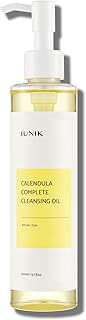 Photo 1 of IUNIK Calendula & Jojoba Oil-Infused Vegan Cleansing Oil – Gentle Blackhead Melting & Makeup Remover Facial Cleanser w/Plant-based Oils Korean Skincare
