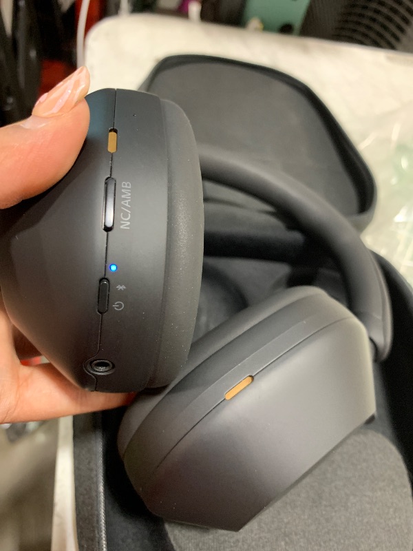 Photo 1 of Sony WH-1000XM5 Premium Noise Canceling Headphones, Auto NC Optimizer, 30-Hour Battery, Alexa Voice Control, Black