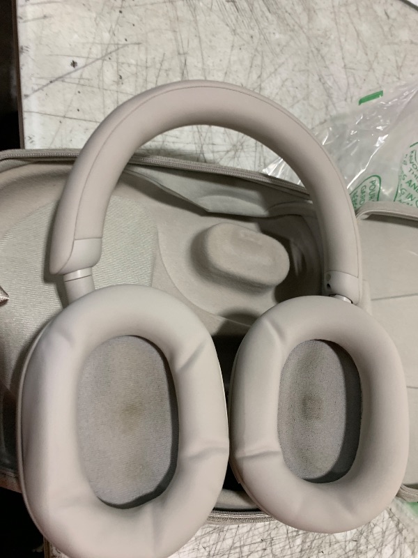 Photo 1 of Sony WH-1000XM5 Premium Noise Canceling Headphones, Auto NC Optimizer, 30-Hour Battery, Alexa Voice Control, Silver