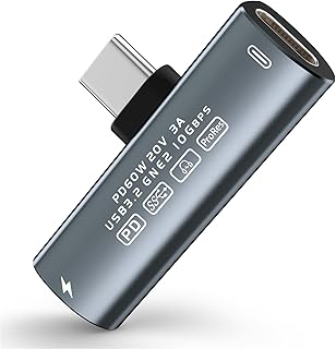 Photo 1 of USB C Splitter, Dual USB C Headphone/Data and Charger Adapter, 3 in 1 USB C Audio Dongle USB C Data Adapter with PD 60W Charging Compatible with iPhone 16/16Pro/15/15Pro, Galaxy S24/S23/S22, Pixel 8/7
