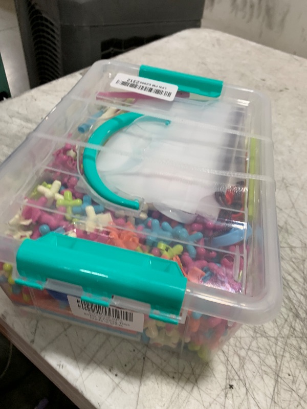 Photo 1 of Straw Constructor STEM Building Toys Macaron 600Pcs Interlocking Gear Toy Sets for Kindergarten Classroom, Engineering Thin Tube Blocks for 3 4 5 6 7 Years Kids Toy for Boys and Girls Gift