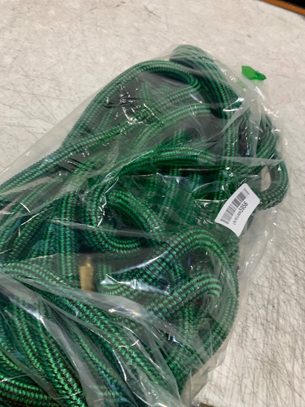 Photo 1 of 100 FT Expandable Garden Hose, 2025 New Flexible Water Hose 100FT with Leakproof Solid Brass Fittings, Reinforced Extra Strong Outer Fabric & Durable 3-layer Latex Core, Ultra Lightweight, No Kink