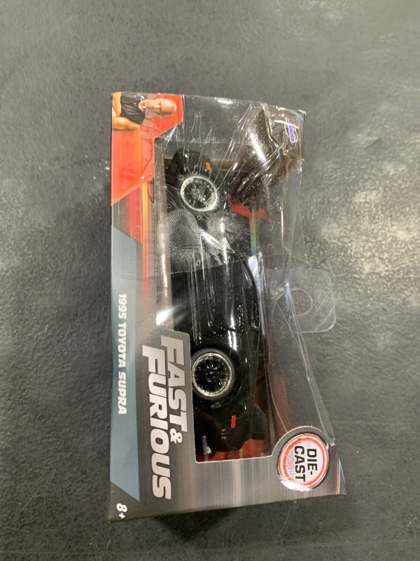 Photo 1 of Jada Fast & Furious 1:32 1995 Toyota Supra Die-Cast Car, Toys for Kids and Adults(Black)