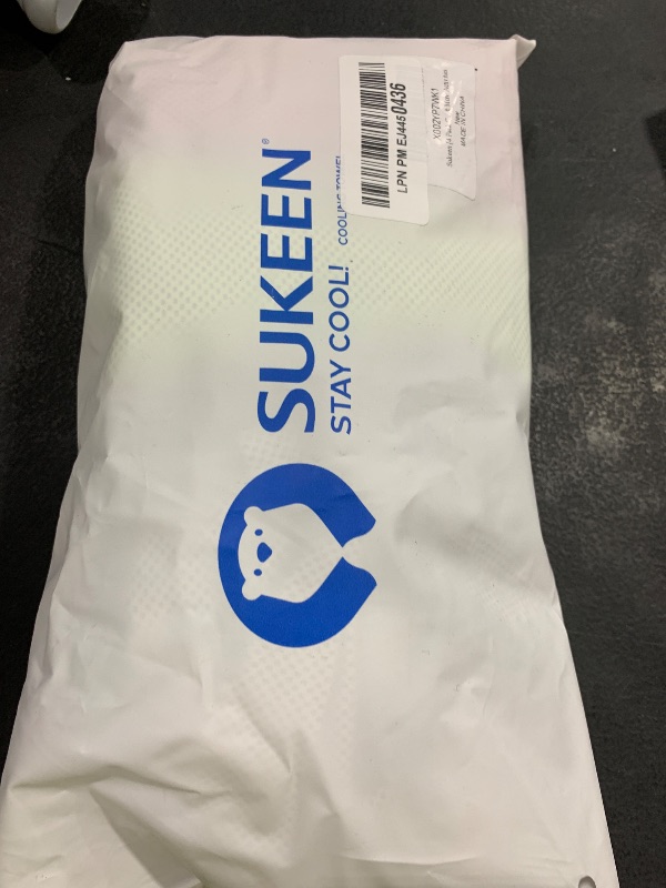 Photo 1 of Sukeen 4 Pack Cooling Towel (40"x12"), Soft Breathable Chilly Microfiber Towel for Yoga, Sport, Running, Gym, Workout & More Activities
