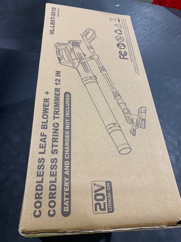 Photo 1 of Cordless  Eater and Leaf Blower Combo Compatible with Dewalt 20V Max Battery(Battery Not Included), 12 Inch Weed Trimmer/String Trimmer with Auto-Feed, Lightweight 20V Leaf Blower Cordless