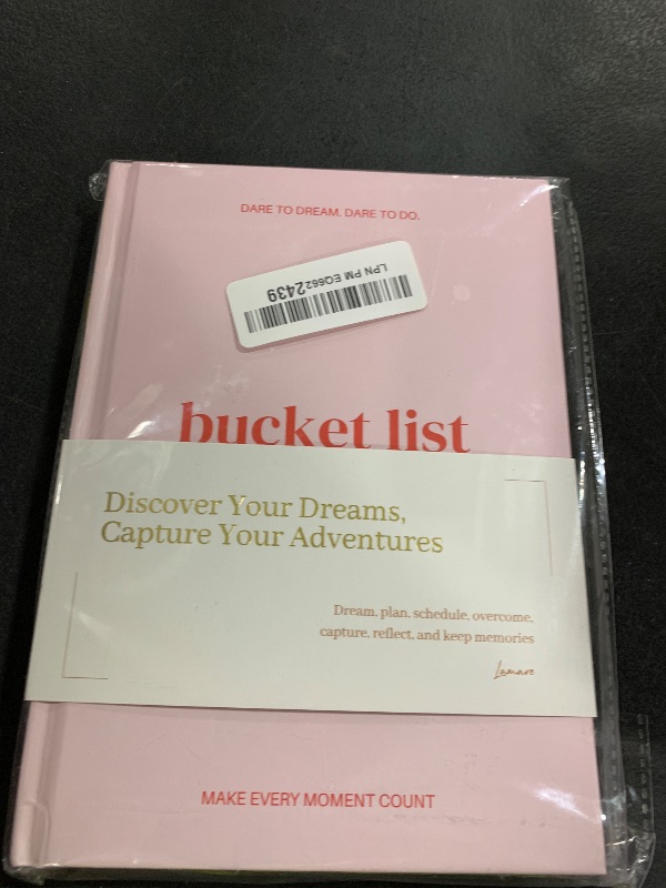 Photo 1 of Lamare Bucket List Journal – Dream, Plan & Reflect | Vision Board, Adventure Bucket List & Travel Journal | Couples Bucket List Book