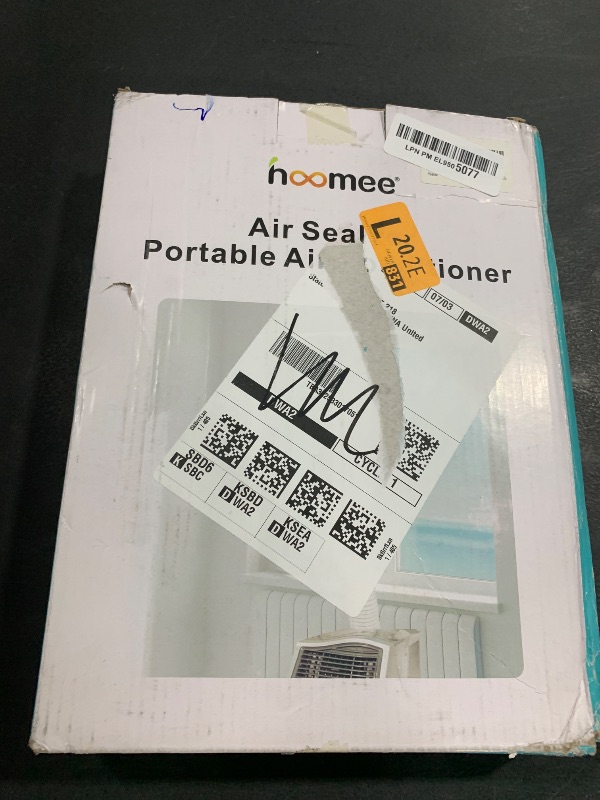 Photo 1 of HOOMEE 500CM(197") Universal Window Seal for Portable Air Conditioner and Tumble Dryer – Works with Every Mobile Air-Conditioning Unit
