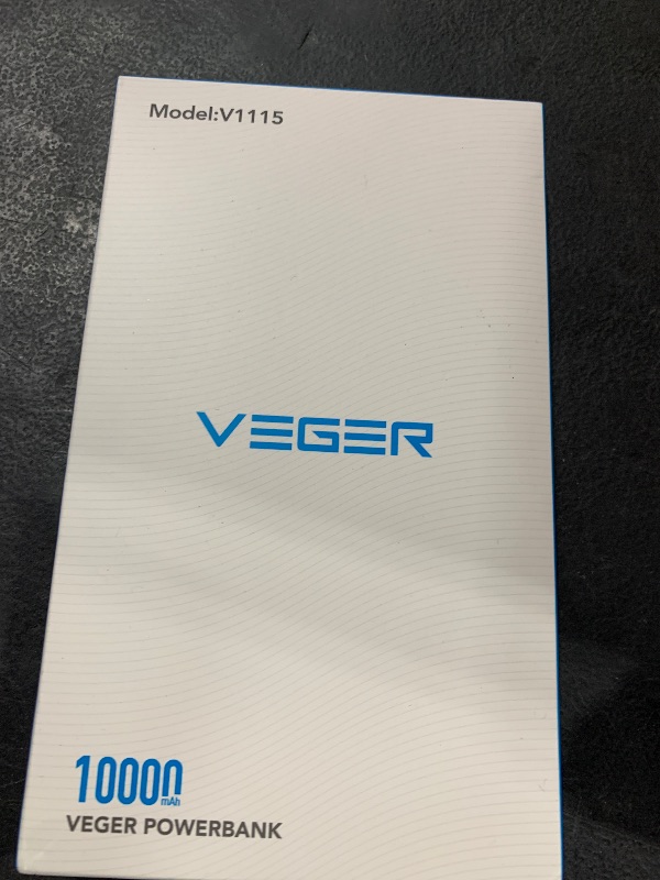 Photo 1 of VEGER Portable Charger for iPhone with Built in Cables and Wall Plug, 10000mah Slim Fast Charging USB C Power Bank, Travel Essential Battery Pack Compatible with iPhone, iPad, Samsung etc(Crepe)