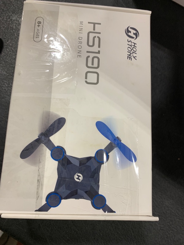 Photo 1 of Holy Stone HS190 Foldable Mini Drone for Kids Beginners, RC Nano Quadcopter with Altitude Hold, 3D Flips, High Speeds Rotation, Headless Mode, Throw to Go, One Key Return, Great Gift Toys for Boys and Girls, Blue
