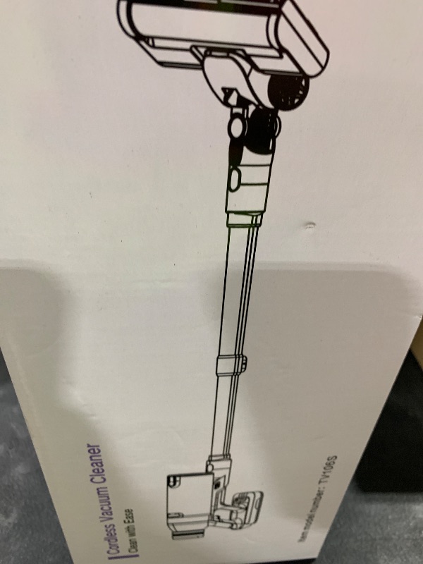 Photo 1 of Cordless Stick Vacuum Cleaner for Home: Power Suction Vacuum Tangle-Free Lightweight Design & 2600mAh Detachable Battery Up to 50mins Runtime for Pet Hair Carpet Hardwood Floor