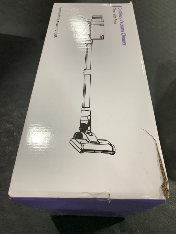 Photo 1 of Cordless Stick Vacuum Cleaner for Home: Power Suction Vacuum Tangle-Free Lightweight Design & 2600mAh Detachable Battery Up to 50mins Runtime for Pet Hair Carpet Hardwood Floor
