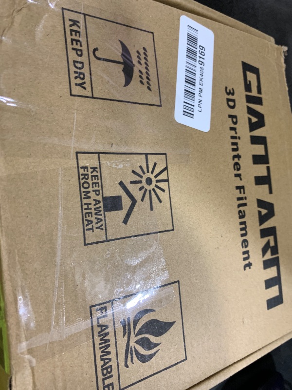 Photo 1 of GIANTARM Tri-Colors Silk Pla Filament, Shiny Pla 3D Printer Filament 1.75mm +/-0.03mm, 1Kg (2.2lbs) Spool, Vacuum Packaging (Red+Gold+Black)