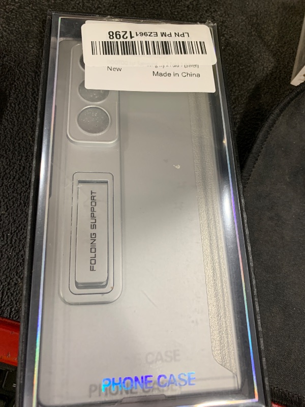 Photo 1 of DOOTOO for Samsung Galaxy Z Fold 7 Case Magnetic Hinge Coverage Protective Kickstand & Screen Protector All-Inclusive Shockproof Case for Samsung Galaxy Z Fold 7 (Silver)