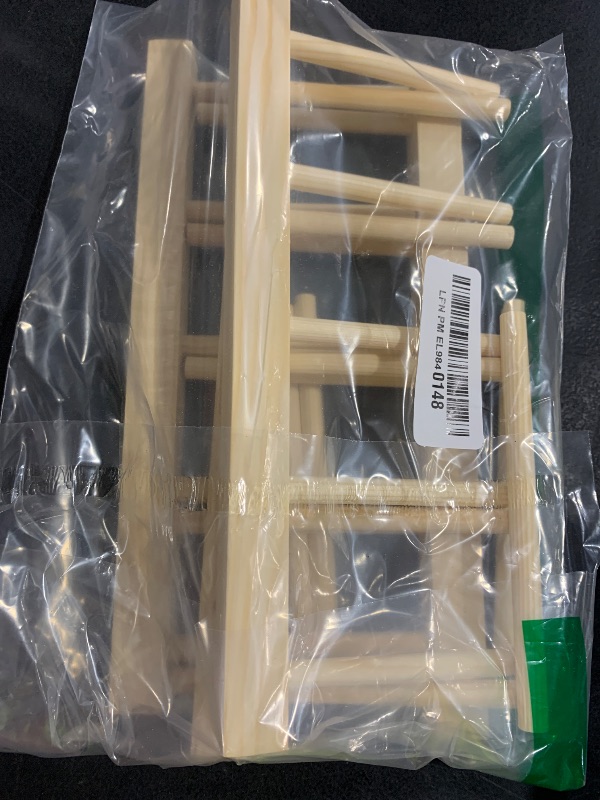 Photo 1 of Barydat 2 Pcs Wooden Puzzle Display Stand Jigsaw Holder Rack Puzzle Storage Organizer Shelf for Adults Craft Collection Lovers