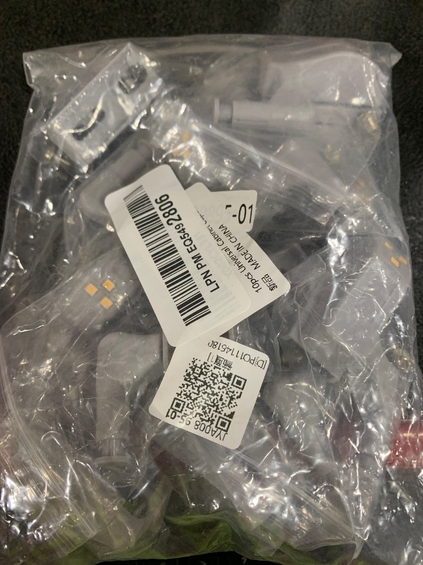 Photo 1 of 10pcs Universal Cabinet Cupboard Hinge LED Light for Modern Kitchen Home Lamp-Warm White