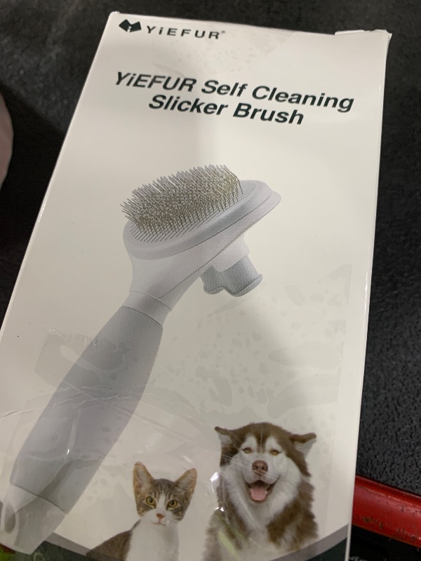 Photo 1 of Cat Hair Brush,Cat Brush for Shedding,Soft Silicone Self Cleaning Brushes for Short and Long Haired Cats for Grooming and Shedding