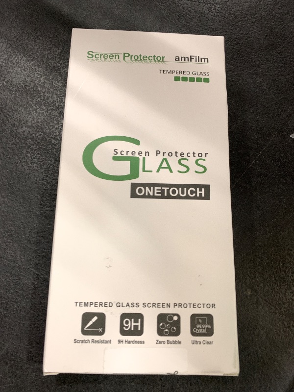 Photo 1 of amFilm Auto-Alignment OneTouch for Samsung Galaxy S25 Edge 6.7" Screen Protector + Camera Lens Protector, Tempered Glass, 30 Seconds Installation, Bubble Free, Case Friendly, Anti-Scratch [2+2 Pack]