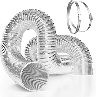 Photo 1 of 6 Inch 25 Feet Flex Air Aluminum Duct for Ventilation,