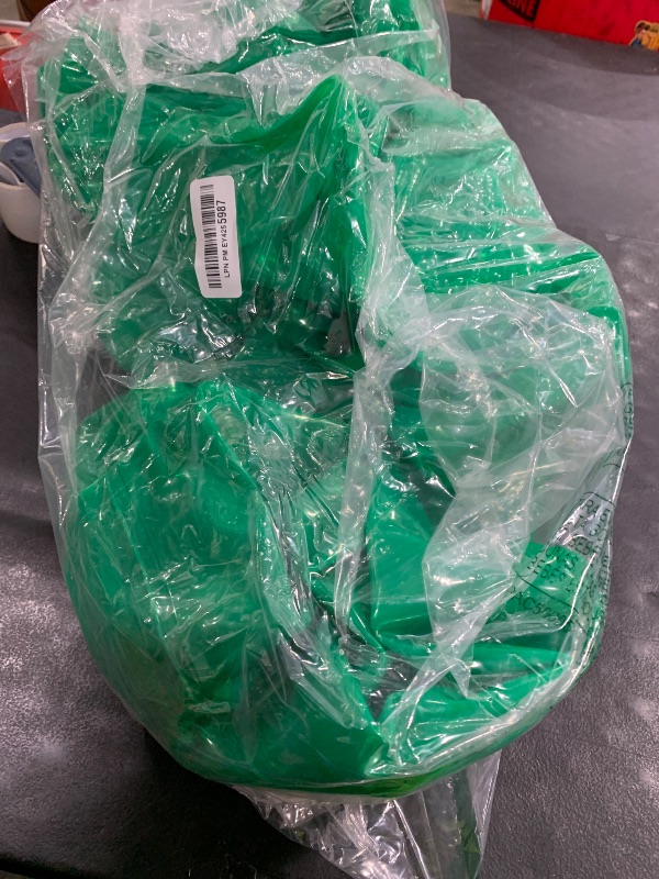 Photo 1 of Kigley Inflatable Chair Blow Up Couches Transparent Inflatable Sofa Seat Yard Patio Portable Air Couch Furniture for Outdoor Indoor Camping Beach Room(Double Seat,Green)